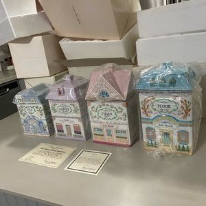 Lennox Village Collection ( porcelain) canisters set